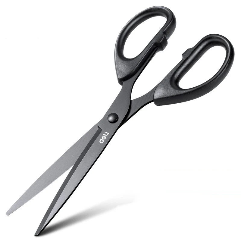Heavy Duty Scissors with Black Blade Sharp Stainless Steel