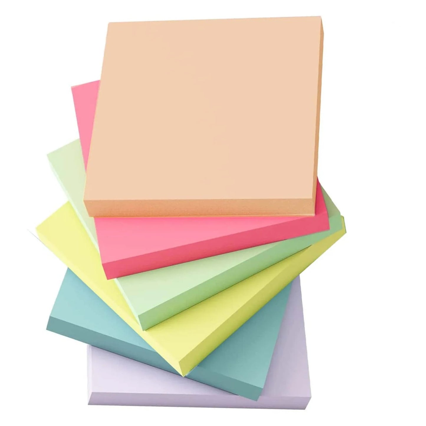 3x3inch Office and Study Notes Fluorescent Color Sticky Notes