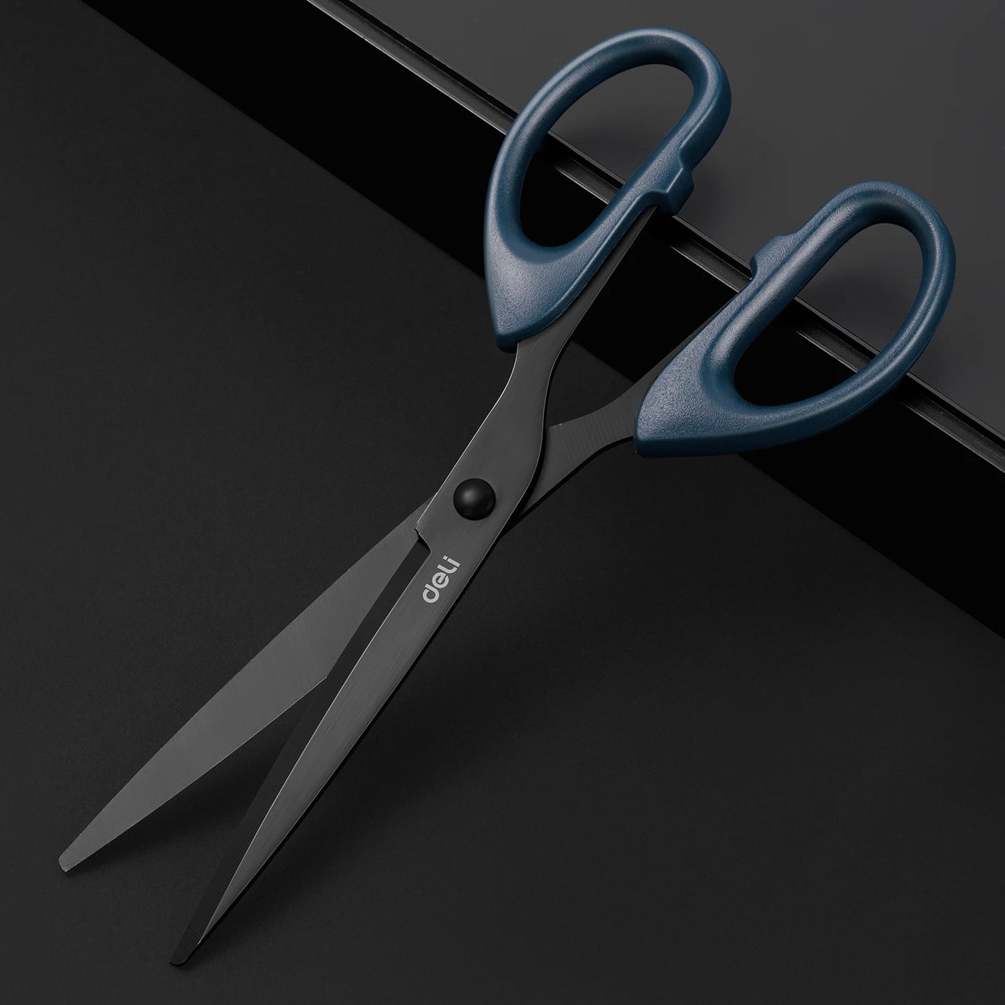 Heavy Duty Scissors with Black Blade Sharp Stainless Steel
