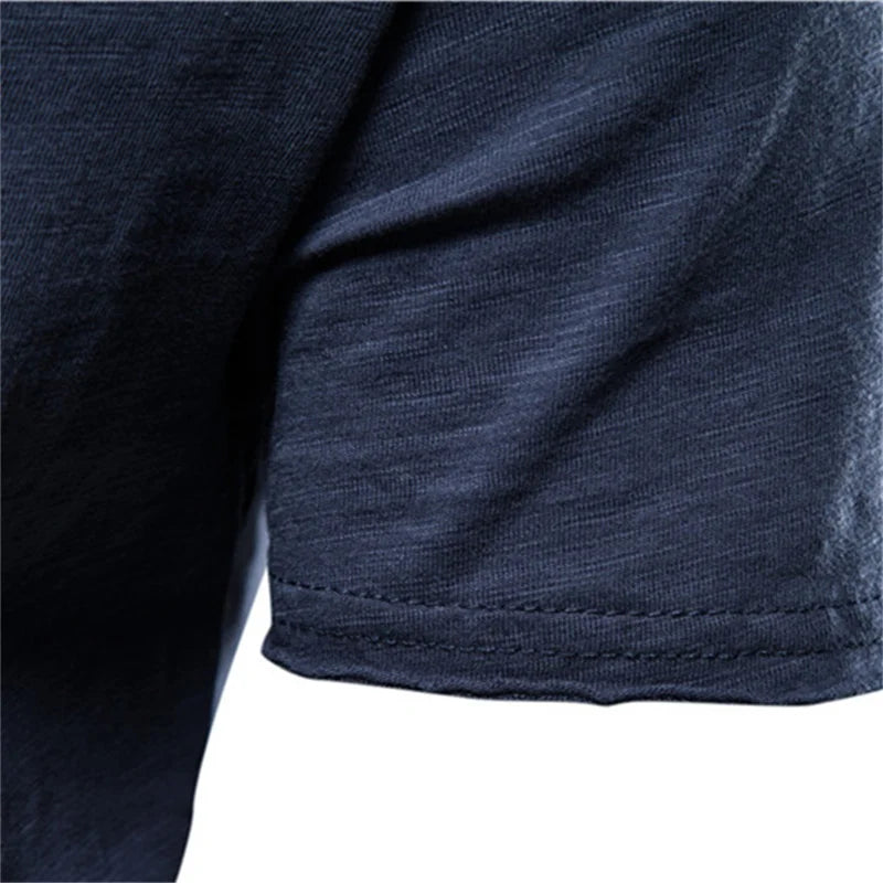 100% Cotton Men T-shirt Casual Soft