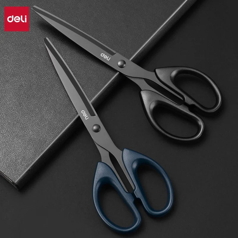 Heavy Duty Scissors with Black Blade Sharp Stainless Steel
