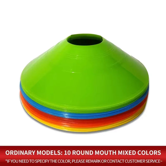 10pcs Cone Set Pro Disc Cones Agility Exercise Obstacles