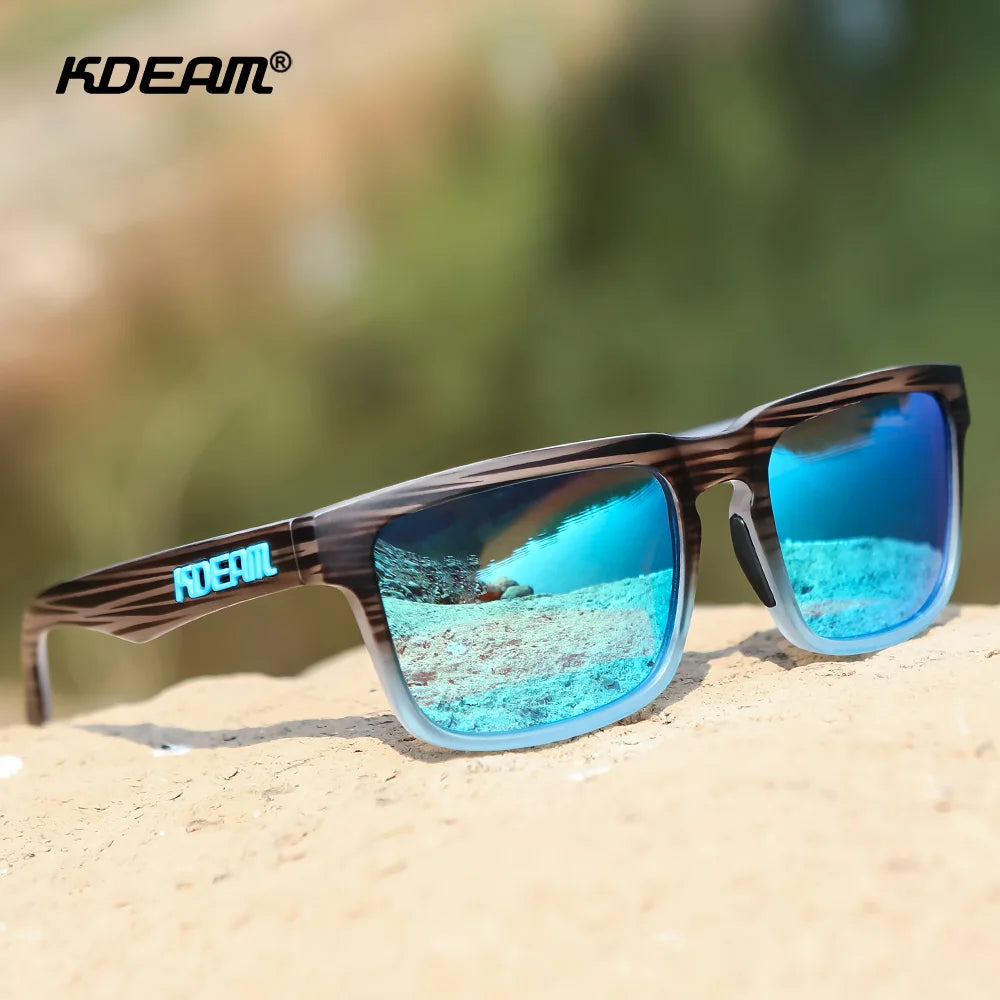Square Men's Polarized Sunglasses Outdoors Lifestyle
