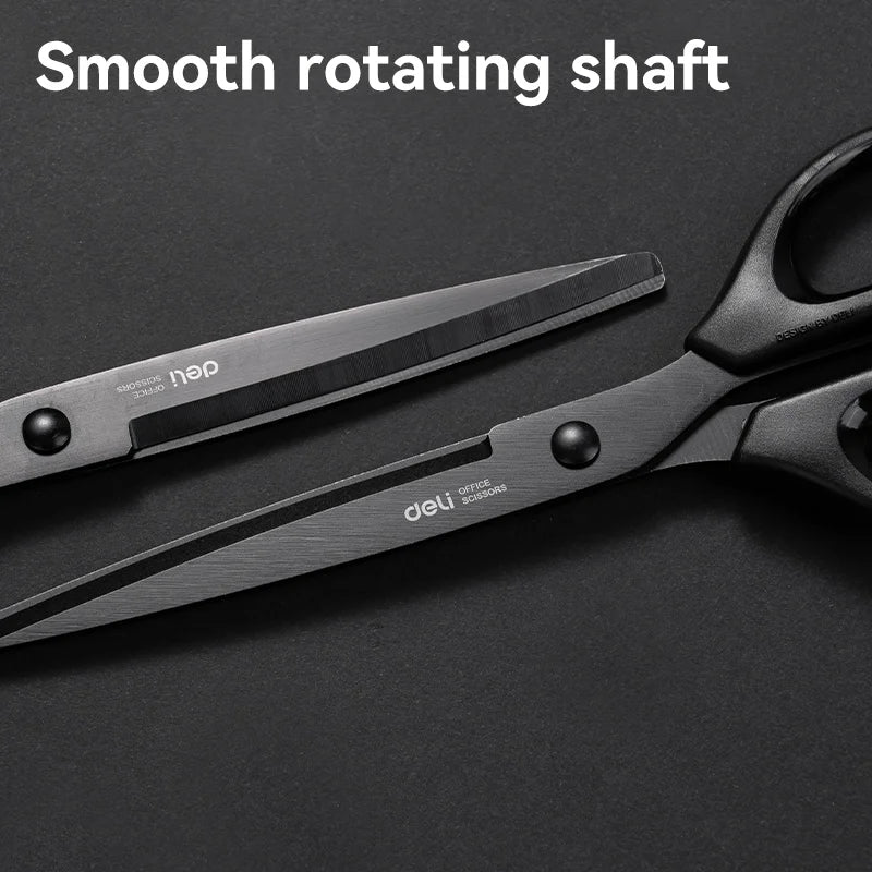Heavy Duty Scissors with Black Blade Sharp Stainless Steel
