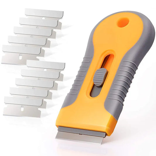 Blade Glass Razor Scraper Plastic Handle
