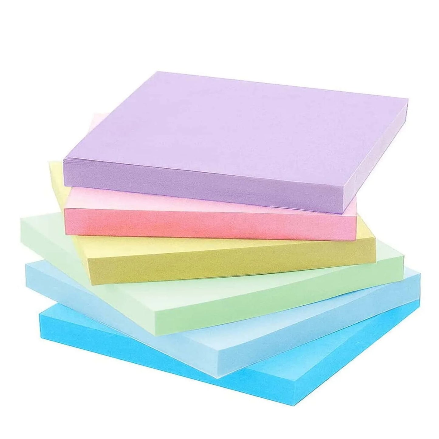 3x3inch Office and Study Notes Fluorescent Color Sticky Notes