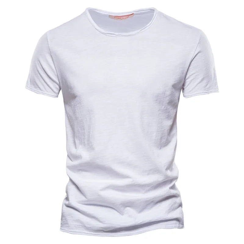 100% Cotton Men T-shirt Casual Soft