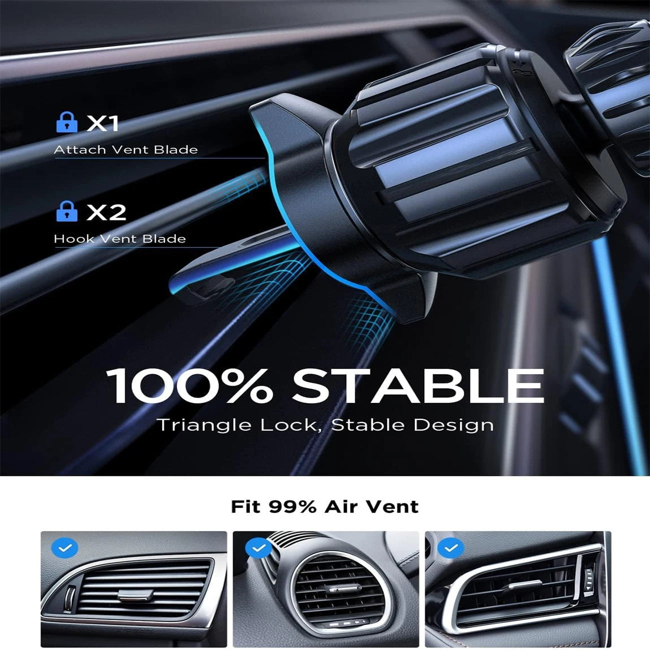 360° Magnetic Phone Holder for Car