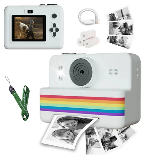 Digital Camera Mini Printer Portable Thermal Instant Print Photo