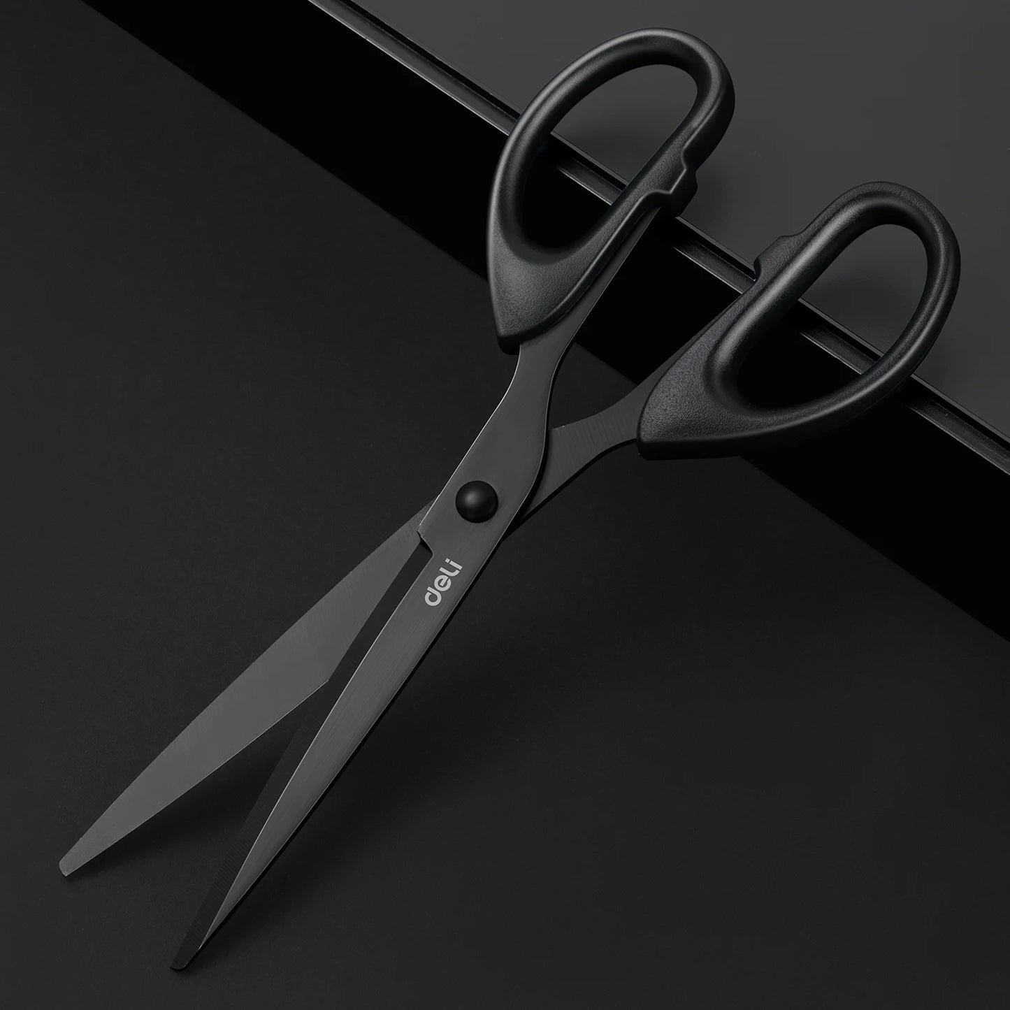 Heavy Duty Scissors with Black Blade Sharp Stainless Steel
