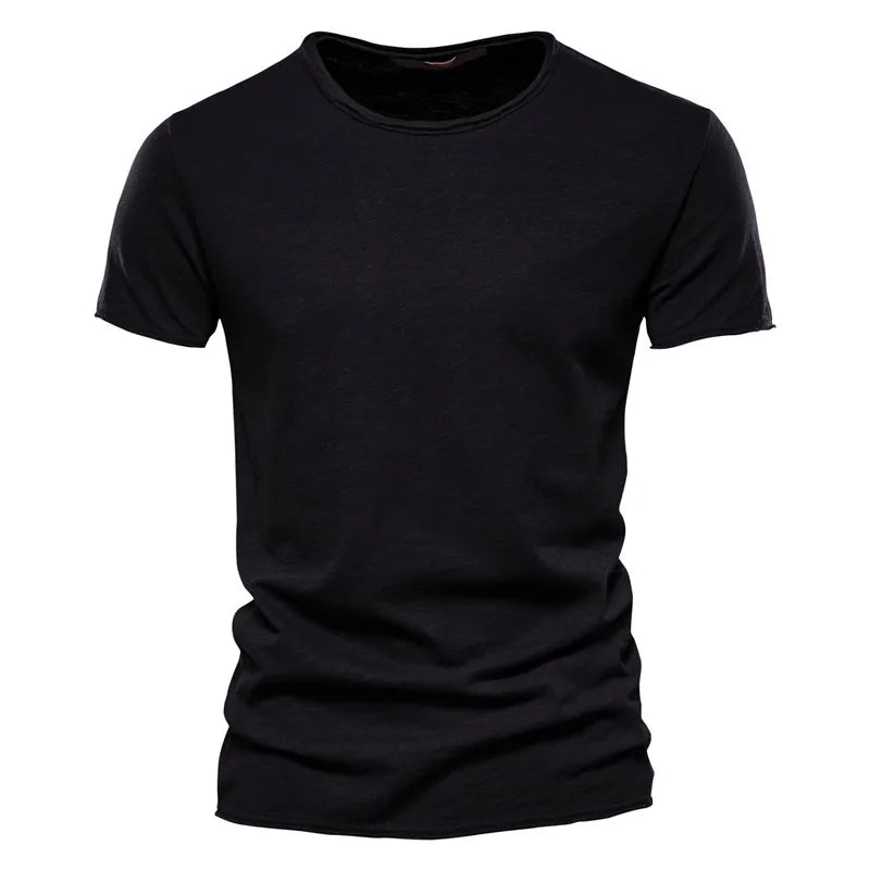 100% Cotton Men T-shirt Casual Soft