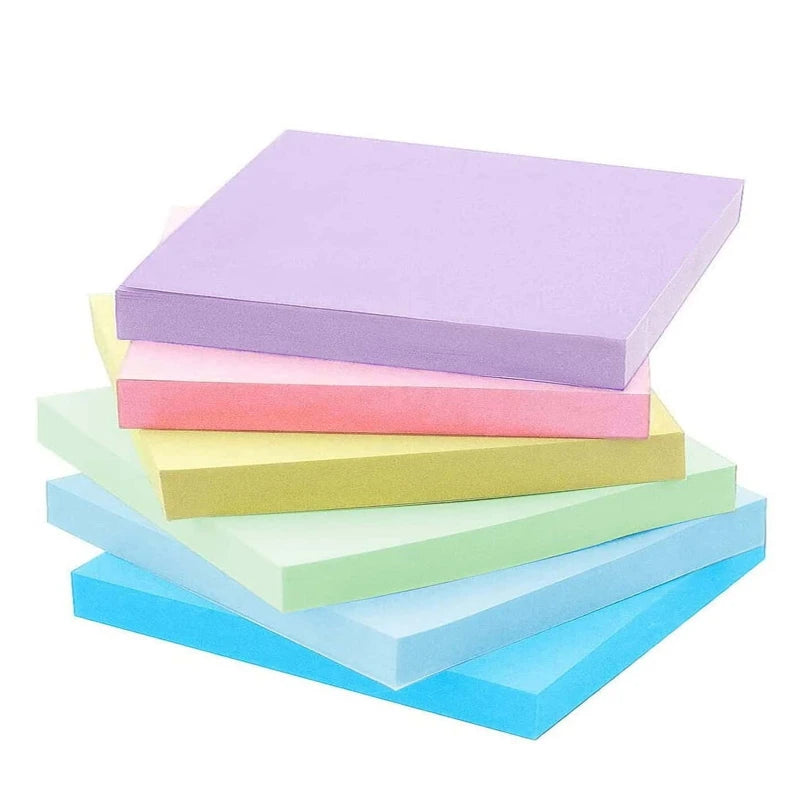3x3inch Office and Study Notes Fluorescent Color Sticky Notes