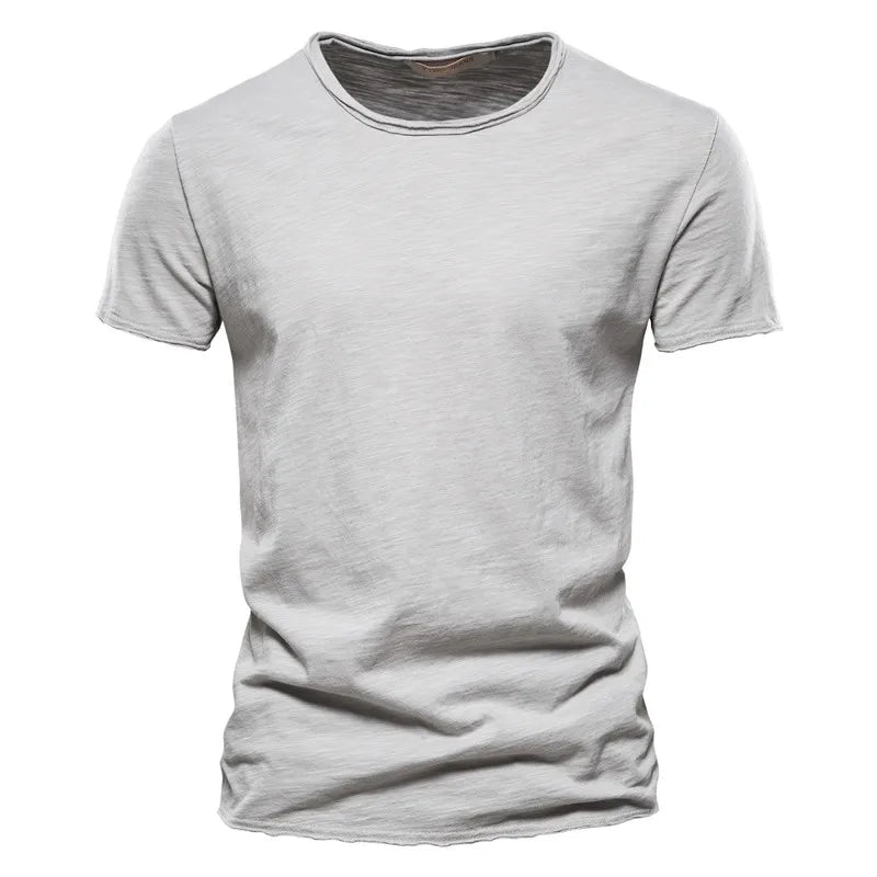 100% Cotton Men T-shirt Casual Soft